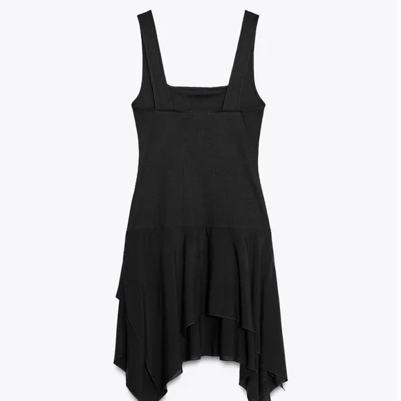 ZARA Contrast / Combo Dress – Size M (Ref 0085/314/800) – NWT 🖤 - Picture 5 of 12